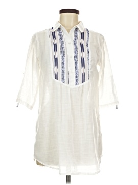 Blue Plate 3/4 Sleeve Blouse