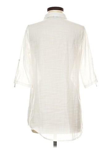 Blue Plate 3/4 Sleeve Blouse (view 2)