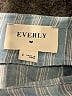 Everly 100% Cotton Blue Casual Skirt Size S - photo 4