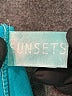 Sunsets Solid Teal Swimsuit Bottoms Size S - photo 3