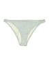Solid & Striped Silver Swimsuit Bottoms Size M - photo 1