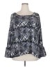 NY Collection Gray 3/4 Sleeve Blouse Size 2X - photo 1