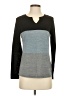 Shein Color Block Gray Pullover Sweater Size 4 - photo 1