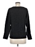 Ellen Tracy Solid Gray Long Sleeve Top Size M - photo 2
