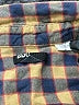 BDG 100% Cotton Plaid Brown Long Sleeve Button-Down Shirt Size S - photo 7
