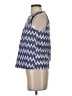 J.Crew 100% Cotton Blue Sleeveless Blouse Size 2 - photo 5