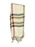 Assorted Brands Plaid Ivory Tan Scarf One size - photo 2