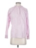 Point Sur 100% Cotton Pink Long Sleeve Blouse Size 2 - photo 1
