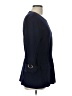 St. John Blue Wool Blazer Size L - photo 4