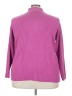 Denim & Co Purple Pullover Sweater Size 3X - photo 2