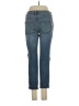 Ann Taylor LOFT 100% Cotton Hearts Blue Jeans Size 25 waist - photo 2