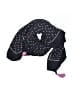 Zara Polka Dots Purple Black Scarf One size - photo 1