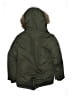 Old Navy 100% Polyester Solid Green Snow Jacket Size 6 - photo 2