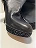 Dior 100% Leather Black Leather Knee High Boots Size EU 39 - photo 3