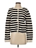 Primark 100% Acrylic Stripes Ivory Cardigan Size XS - photo 1