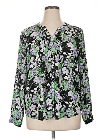 Laura Scott Long Sleeve Blouse (view 1)