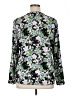 Laura Scott 100% Polyester Floral Green Long Sleeve Blouse Size XL - photo 2