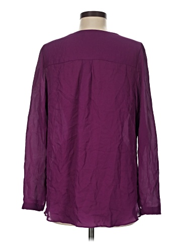 A.L.C. Long Sleeve Silk Top (view 2)