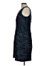 K Studio 100% Modacrylic Tweed Blue Casual Dress Size 12 - photo 5