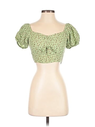 Contempo Short Sleeve Blouse (view 1)