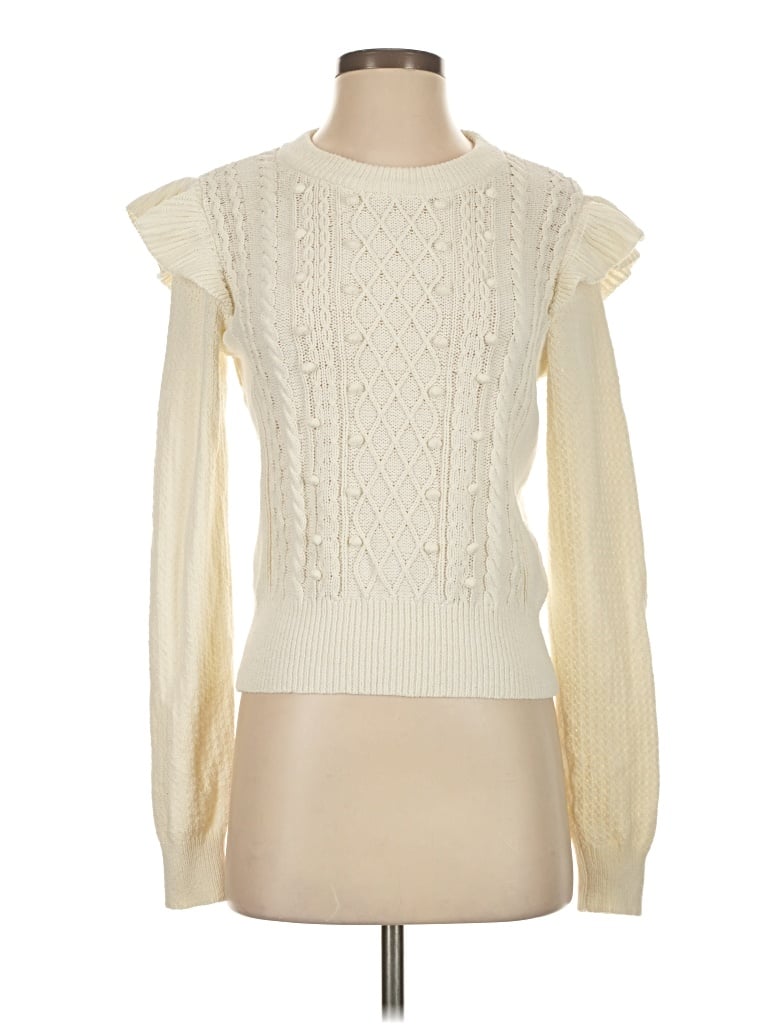 Pre-owned Veronica Beard Sweater Vest In White