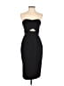 Assorted Brands Solid Black Cocktail Dress Size 2 - photo 1