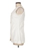 Unbranded White Sleeveless Button-Down Shirt Size M (estimated) - photo 5