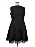 Lane Bryant Solid Black Cocktail Dress Size 14 - photo 2