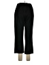 Honors Solid Black Casual Pants Size L - photo 2