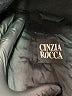 Cinzia Rocca 100% Viscose Black Coat Size 8 - photo 6