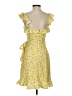 BCBGeneration 100% Polyester Yellow Cocktail Dress Size 0 - photo 2