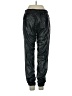 David Lerner Metallic Black Track Pants Size S - photo 2