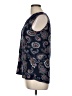 Loveappella Paisley Blue Sleeveless Blouse Size M - photo 5
