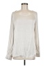 Banana Republic Ivory Long Sleeve Blouse Size M - photo 1
