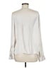 Banana Republic Ivory Long Sleeve Blouse Size M - photo 2