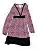 Emily West Animal Print Pink Dress Size 16 - photo 1