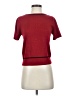 Assorted Brands Burgundy Short Sleeve Turtleneck Size XS - photo 1