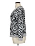 Croft & Barrow Animal Print Silver Pullover Sweater Size XL - photo 5
