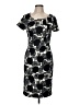 Weston 100% Polyester Graphic Black Cocktail Dress Size M - photo 1