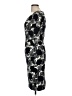 Weston 100% Polyester Graphic Black Cocktail Dress Size M - photo 5