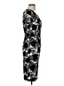 Weston 100% Polyester Graphic Black Cocktail Dress Size M - photo 4