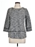 Carolyn Taylor Tweed Gray Pullover Sweater Size L - photo 1