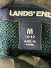 Lands' End Plaid Green Turtleneck Sweater Size 12 - photo 7
