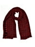 Unbranded Checkered-gingham Red Scarf One size - photo 1
