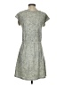 Select Paisley Gray Casual Dress Size S - photo 2