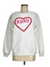 Unbranded Hearts White Sweatshirt Size M - photo 1