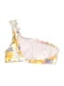 Unbranded Floral Yellow Swimsuit Top Size L (estimated) - photo 2