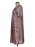Ann Taylor 100% Polyester Metallic Silver Cocktail Dress Size 10 - photo 5