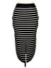 Unbranded Stripes Black Casual Skirt Size XL - photo 1