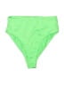 Assorted Brands Solid Green Swimsuit Bottoms Size S - photo 1